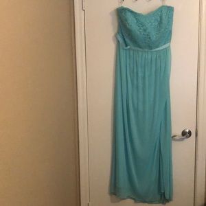 Lace and Mesh  Davids Bridal bridesmaids dress